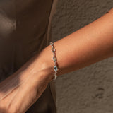 Dainty Blue Topaz Bracelet